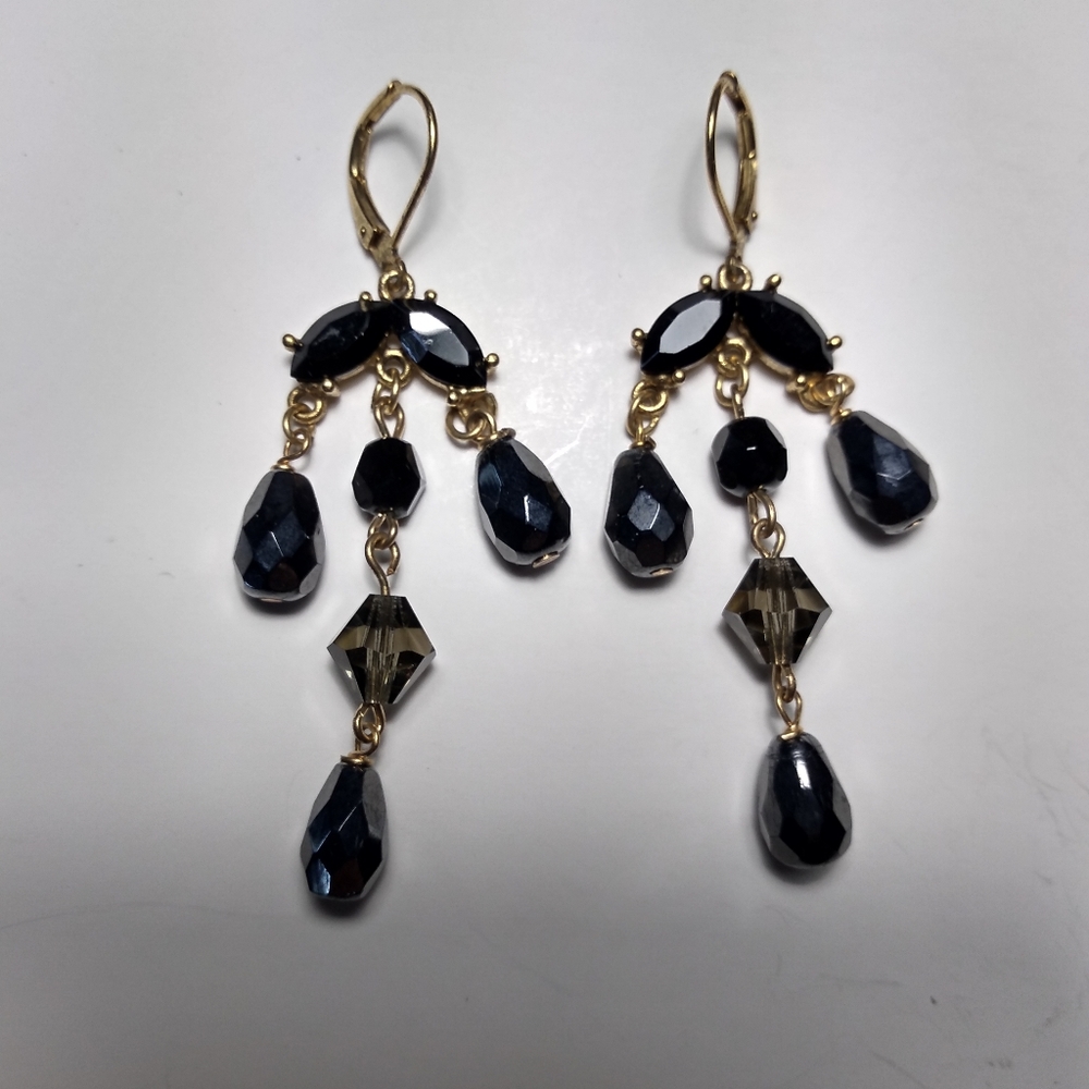 Stein Blye chandeliers earrings